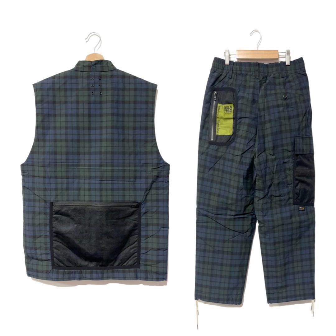 インターブリード ラッセルノ ゴルフ コーデュラ 中綿セットアップ ネイビー 5