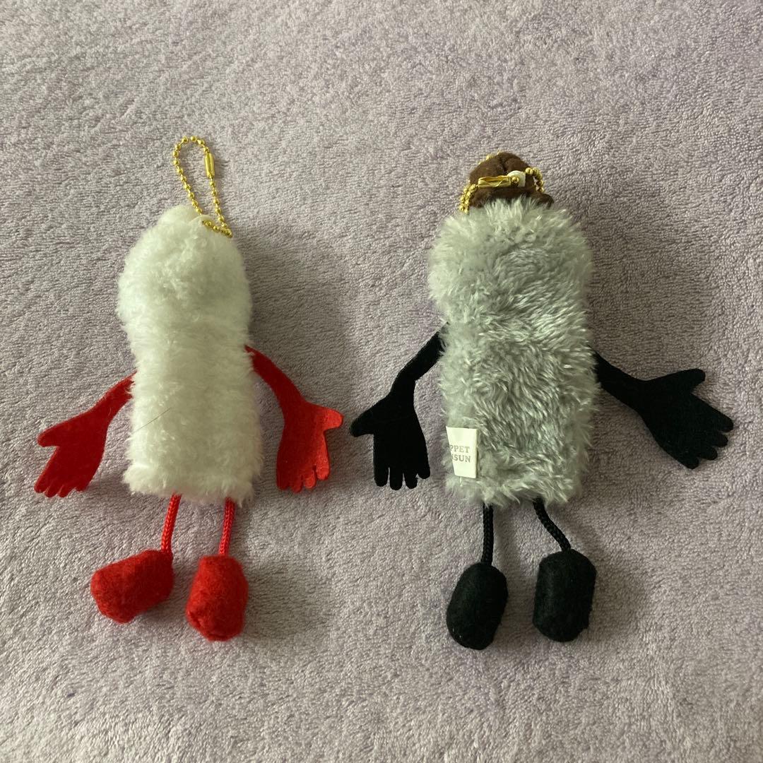 パペットスンスン　指人形　マスコット　ボールチェーン　キーホルダー　ストラップ