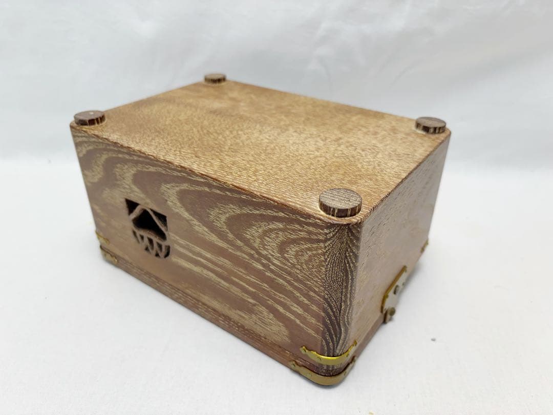 ほぼ未使用 茶道具 指物師 大崎雄斎作 鵬雲斎好写 桑 桐透 手付莨盆セット共箱