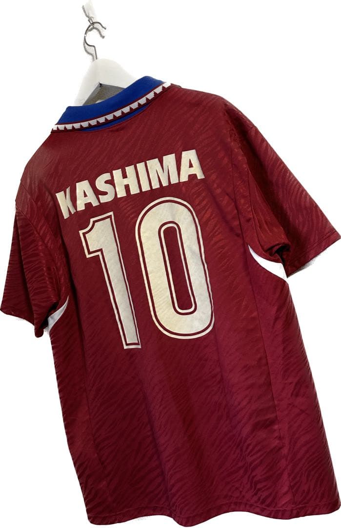 J発足前 ジーコ 鹿島アントラーズ 背番号10 ユニフォーム 92-93 カップ