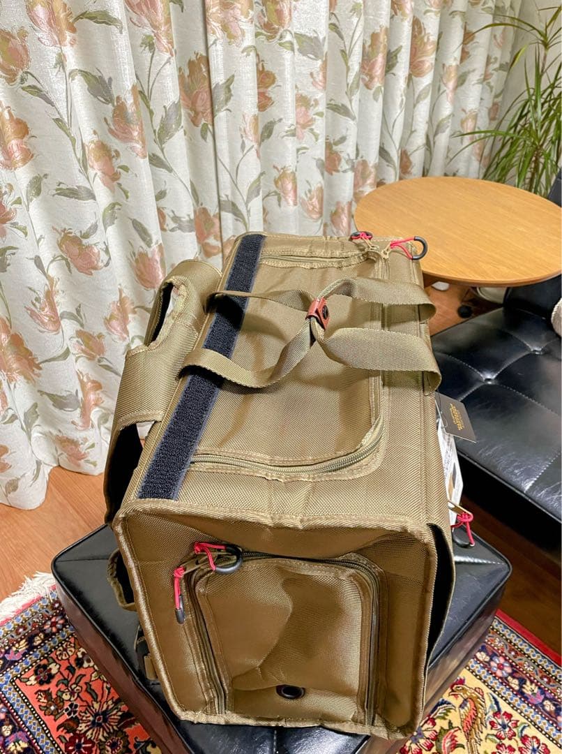 マンダリンブラザーズブリクストン キャリーバックパックワイド ブラウンMサイズ