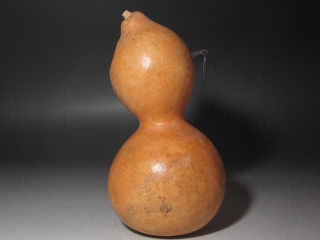 【GACHAN】☆瓢　掛花入　花影　表千家　十三代　即中斎の花押☆y388