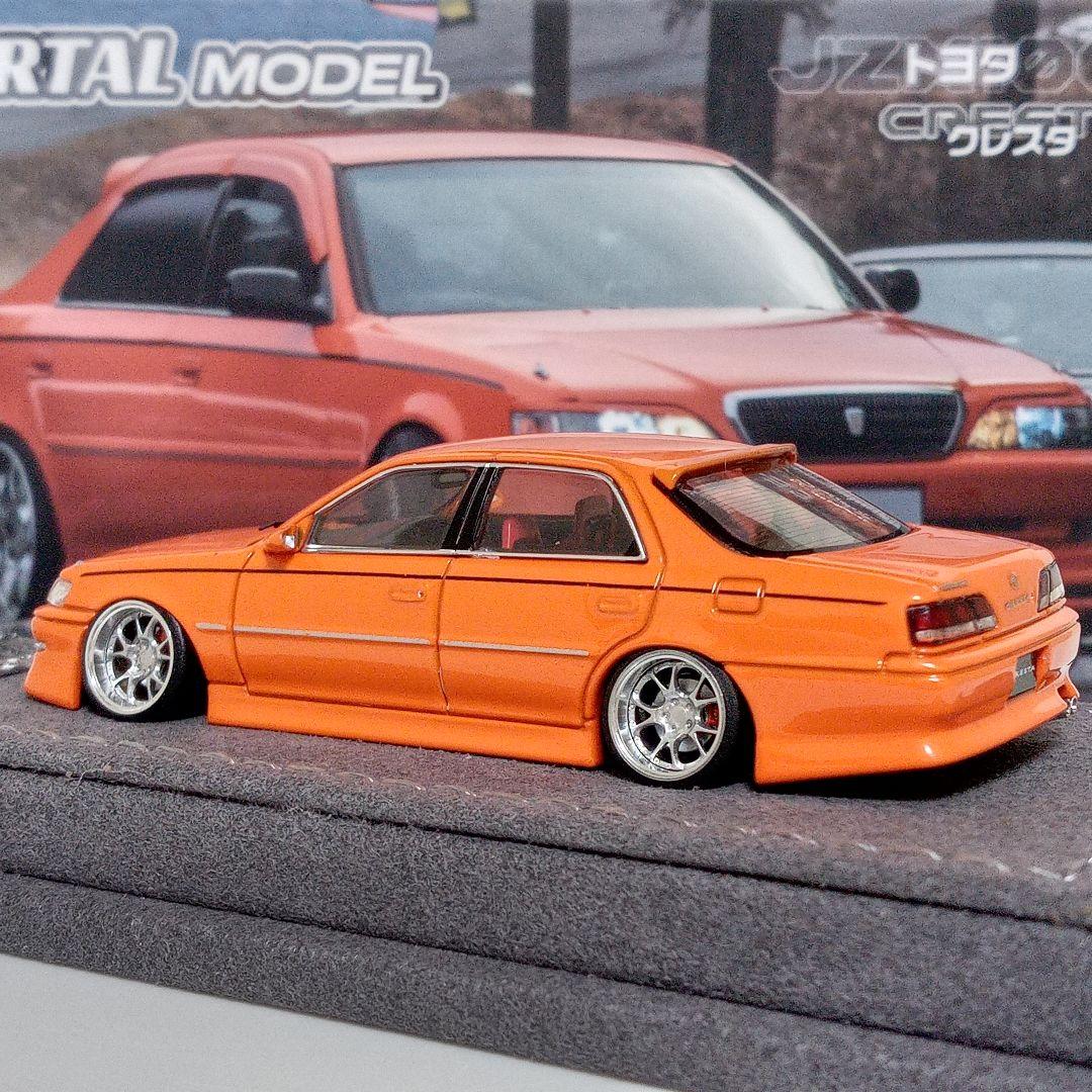 モータルモデル JZX100 クレスタ 改 オレンジ