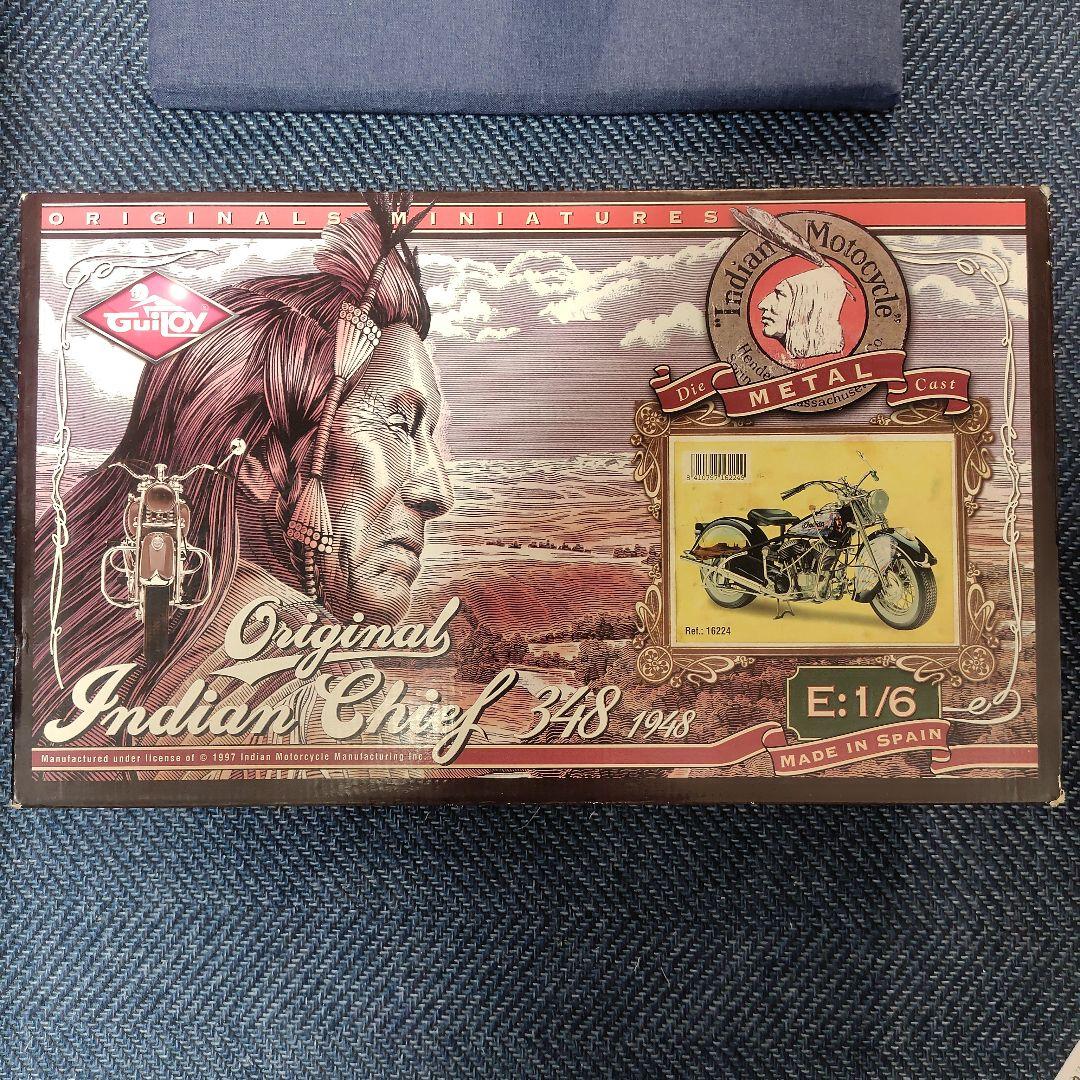 インディアン　バイク　1/6模型　Indian