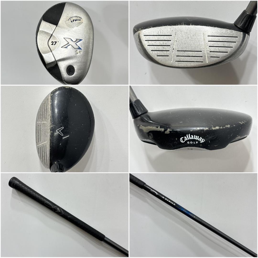 メンズ右利き初心者用　キャロウェイ　ゴルフクラブセット　W-2763