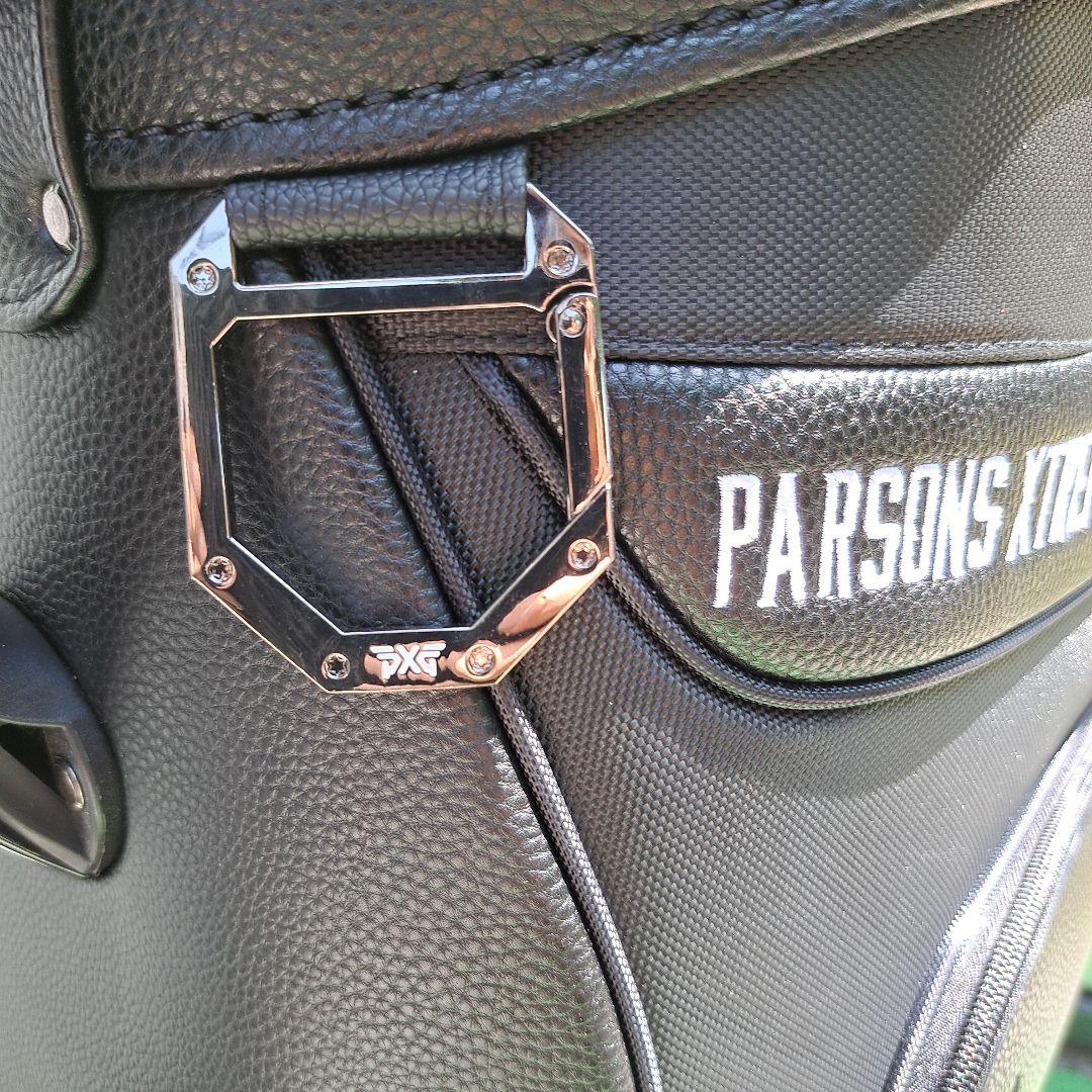 未使用に近い　PXG ブラック キャディバッグ
