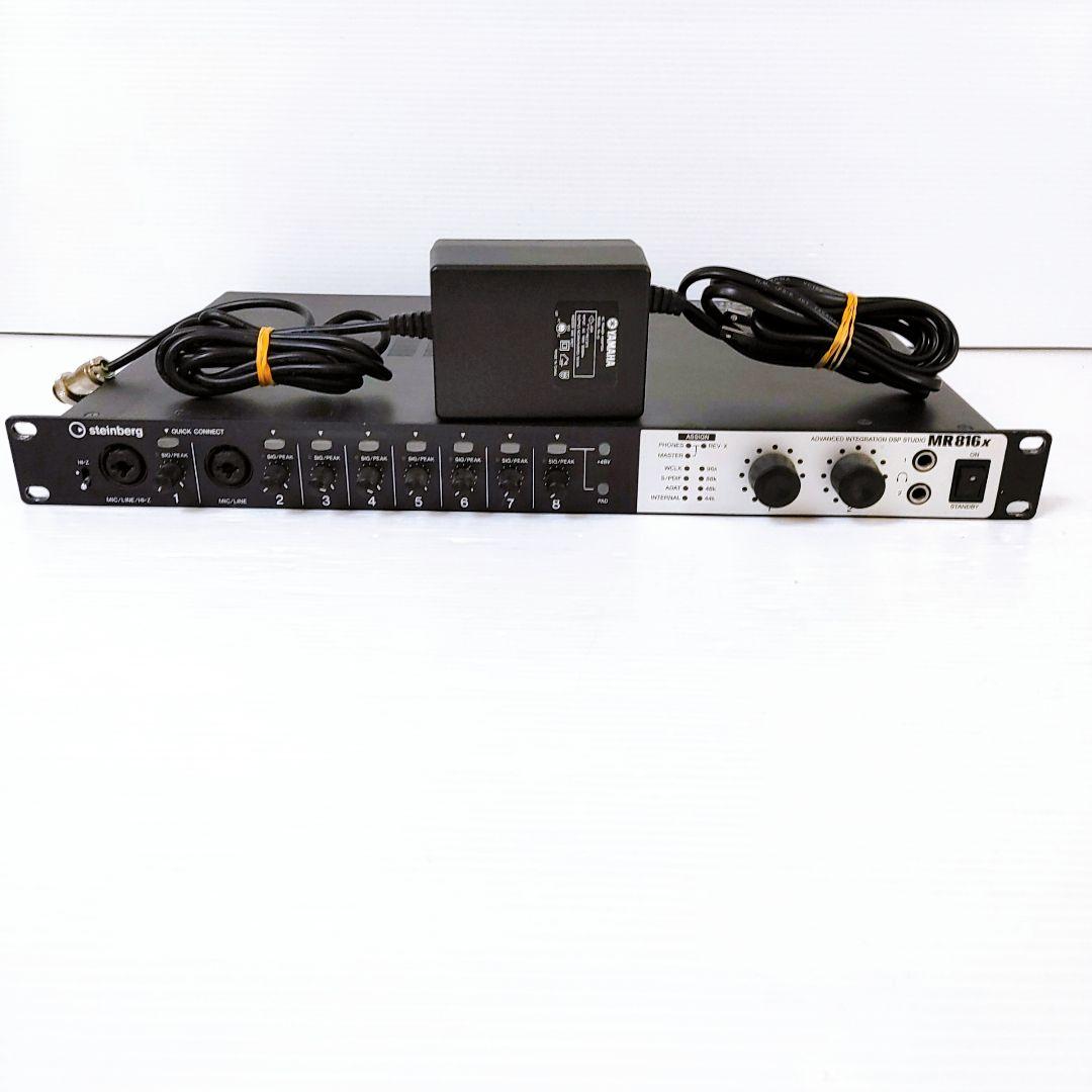 ☆通電確認☆Steinberg MR816X オーディオインターフェース