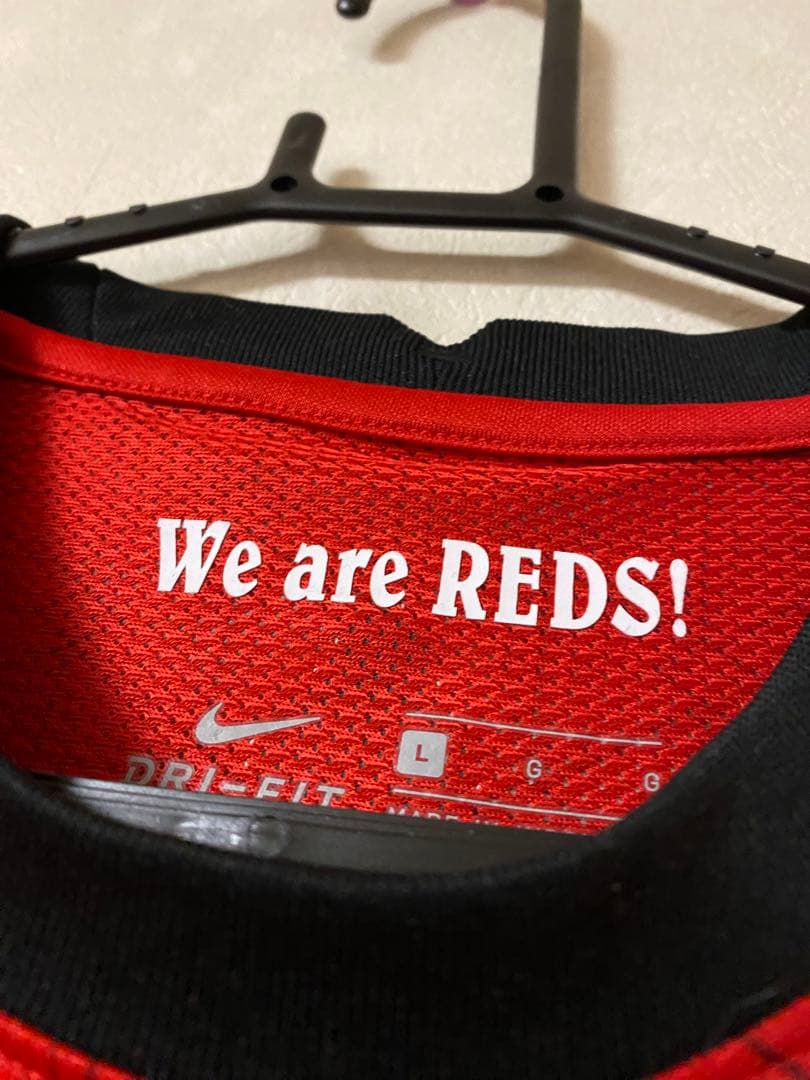 ユンカー　浦和レッズ　ユニフォーム　半袖　正規品　Jリーグ サイズL