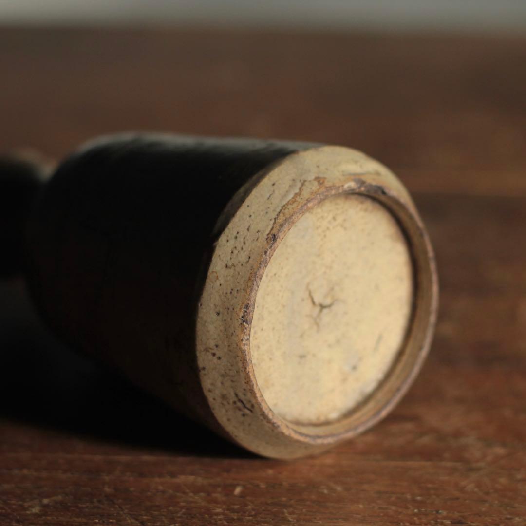 美濃 彫文 徳利 江戸時代 古美術 古道具 アンティーク 酒器