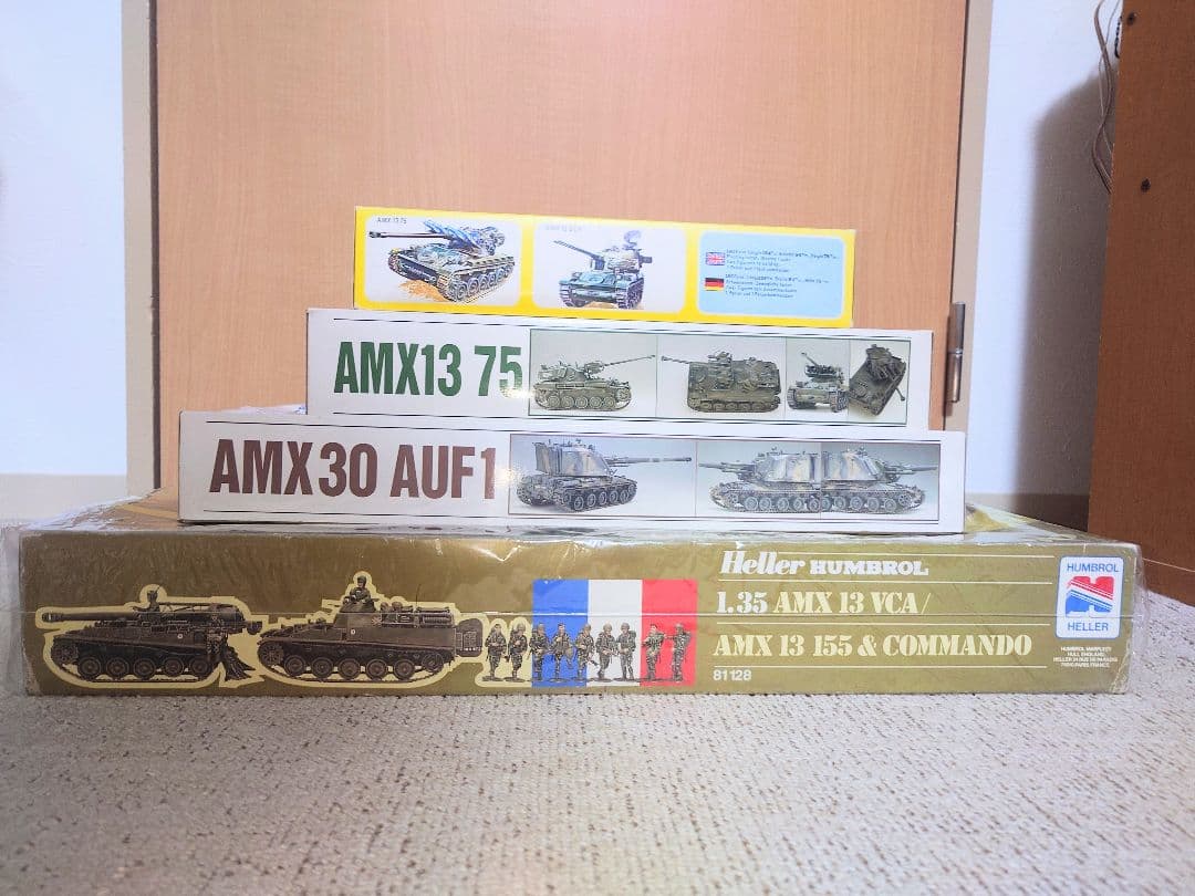 未組立プラモデルエレールシリーズ４点セット軍事ミリタリー系プラモデル（38）