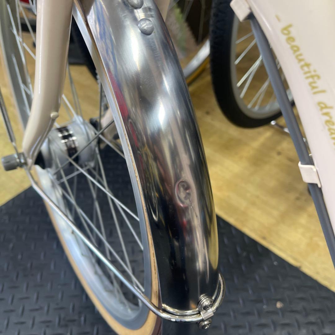 リユース　子供用自転車　あさひ　フェリークjr 20インチ アイボリー