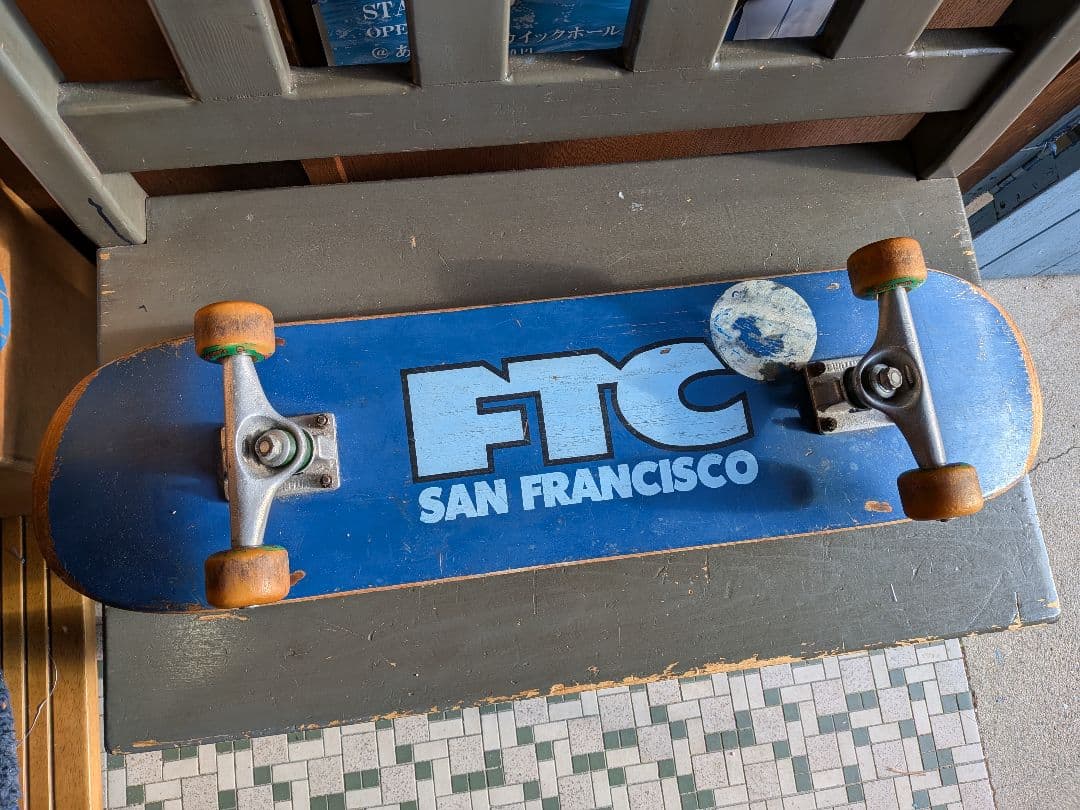90年代 サンフランシスコ FTC ウッドスケートボード ビンテージ