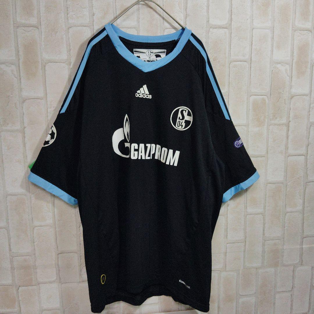 アディダス　Tシャツ　ユニフォーム　シャルケ04　内田篤人　刺繍