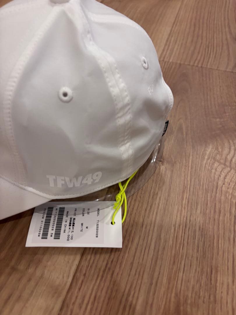 TFW49 2025 S/S TF 5PANEL CAP ホワイトM