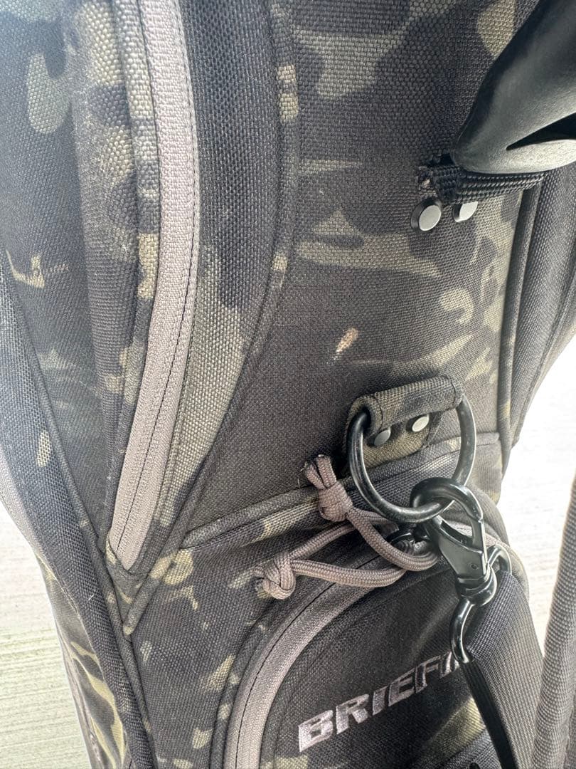 廃盤品　ブリーフィングゴルフ/カートキャデーバッグ/口枠15分割