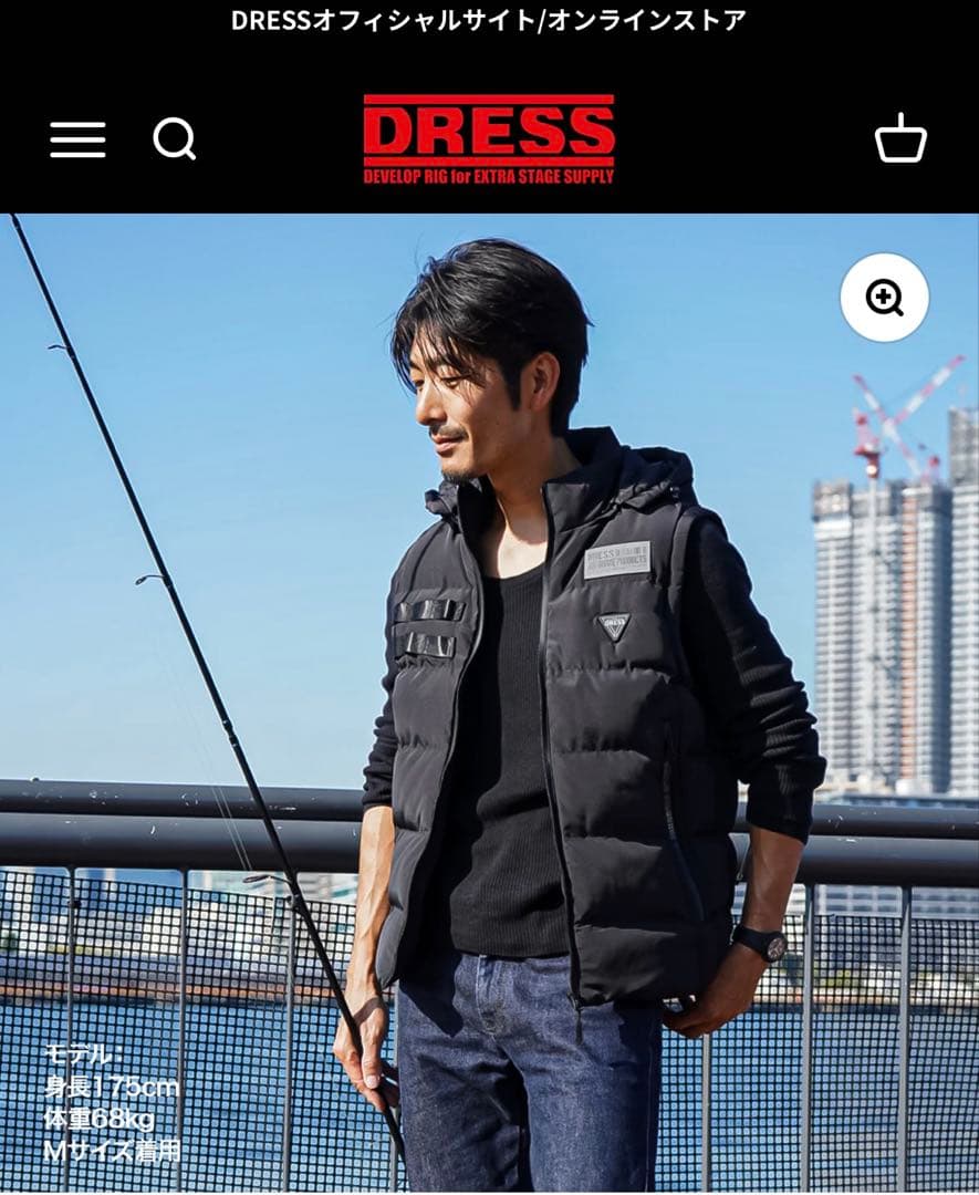 DRESS HEAT VEST AIRBORNE ブラック 2XL