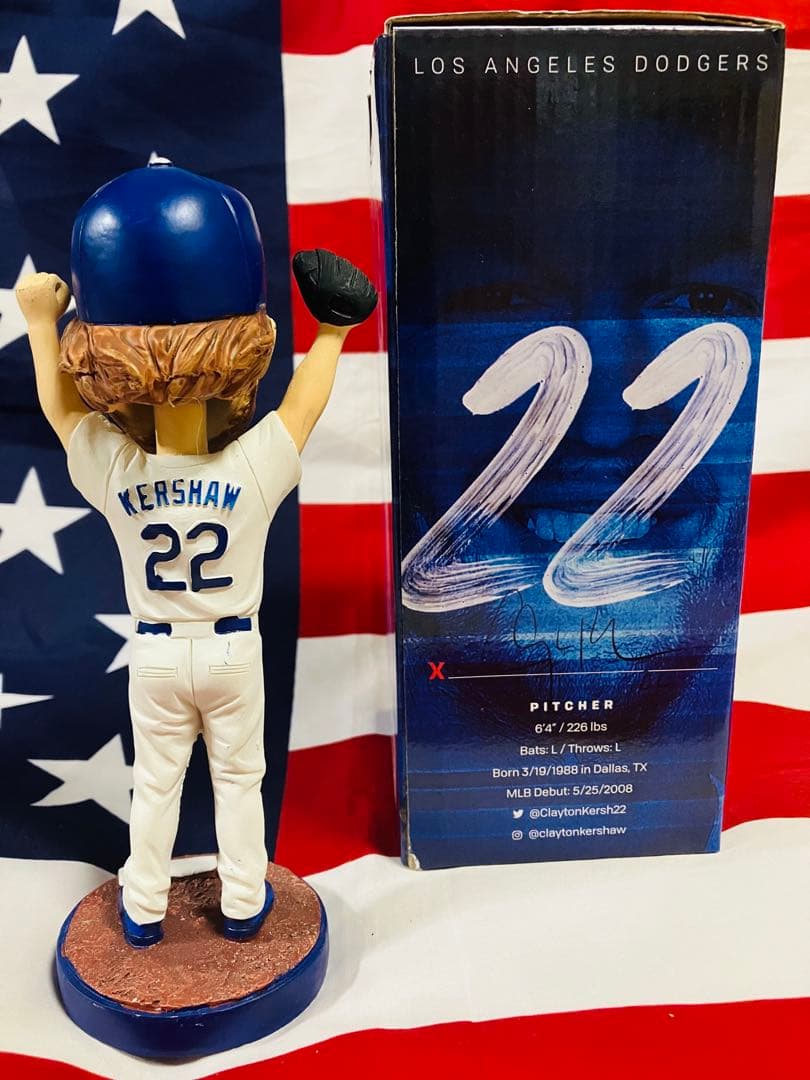 クレイトン・カーショウ ボブルヘッド ロサンゼルスドジャース
