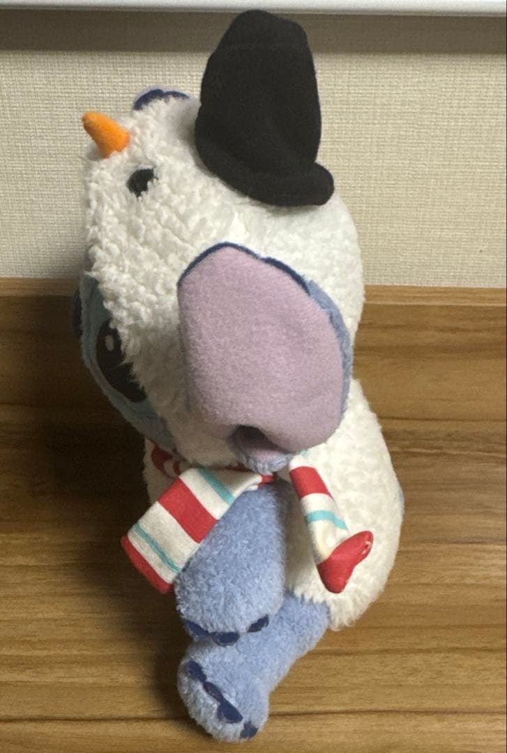 ディズニーストア スティッチ ぬいぐるみ 雪だるま