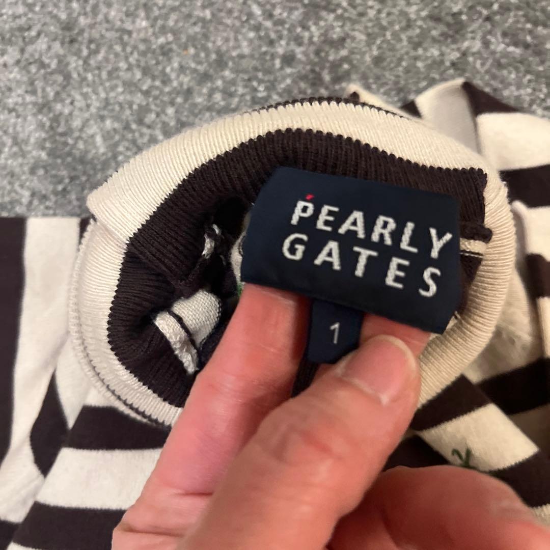 【パーリーゲイツ】★　ゴルフウェア　コットンセーター　Mサイズ