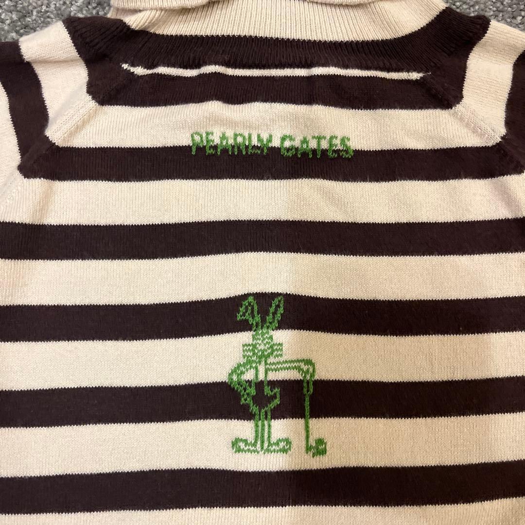 【パーリーゲイツ】★　ゴルフウェア　コットンセーター　Mサイズ