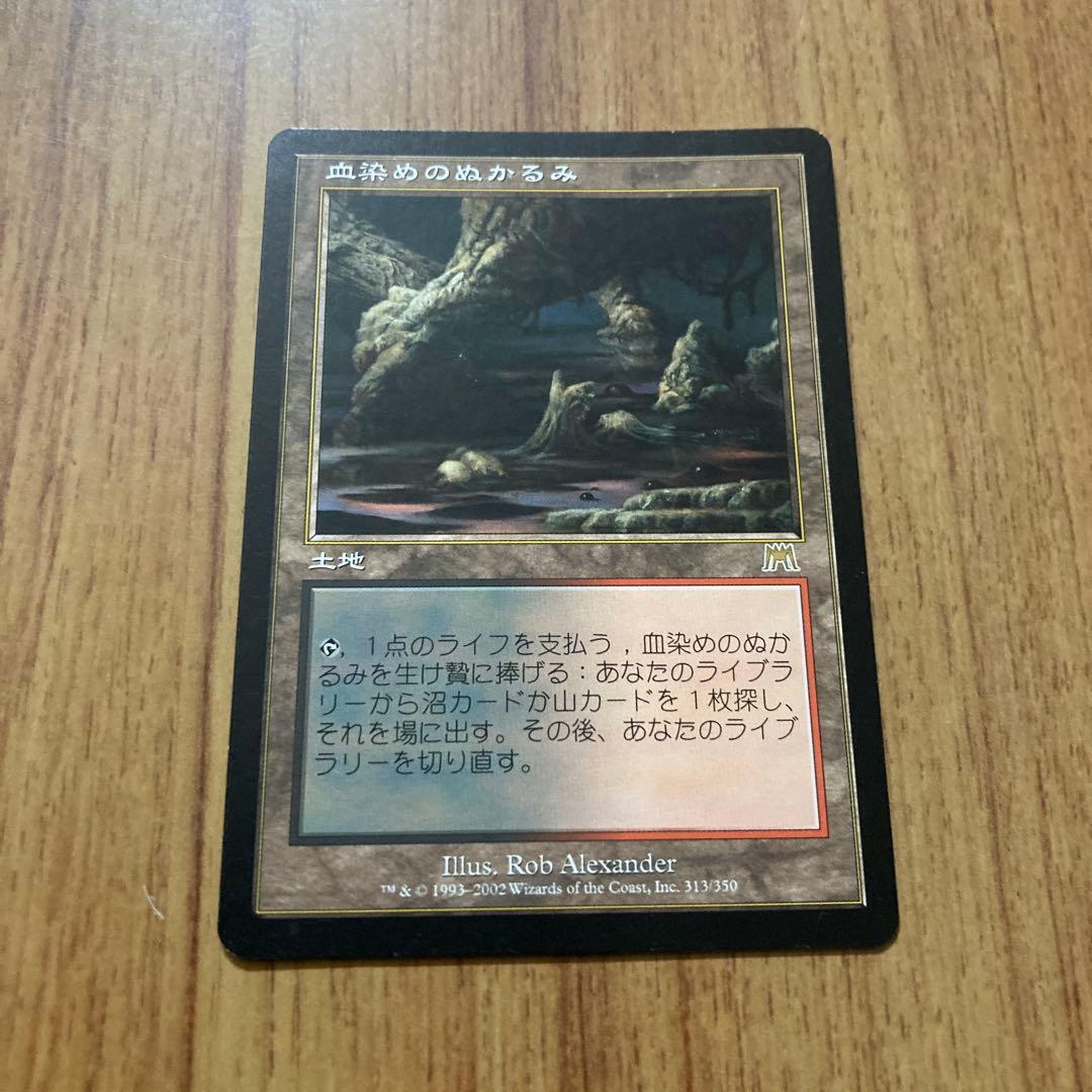 血染めのぬかるみ(日1枚)