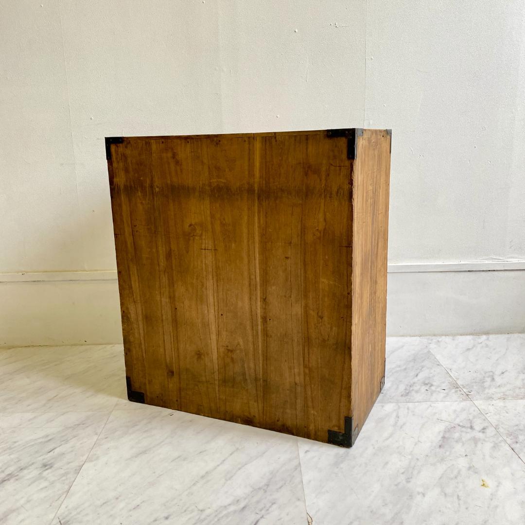 アンティーク 箪笥 小タンス 小引き出し 桐 金具 古道具