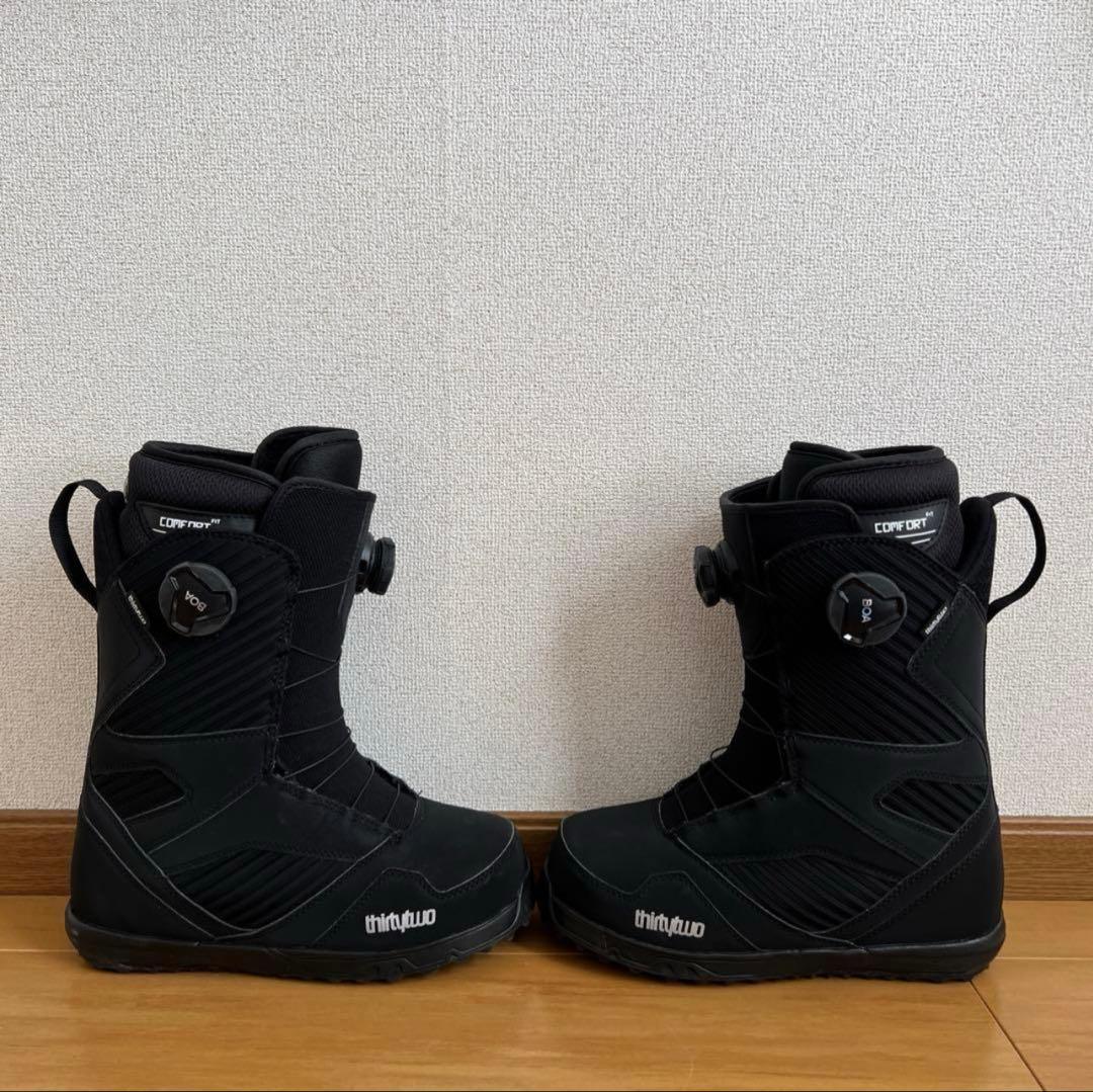 thirtytwo スノーボード ブーツ 23〜23.5cm BoA 美品 黒