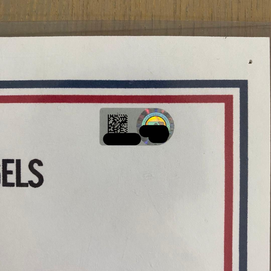 No.1【激レア】実使用品　大谷翔平　ラインナップカード　34号HR MVP