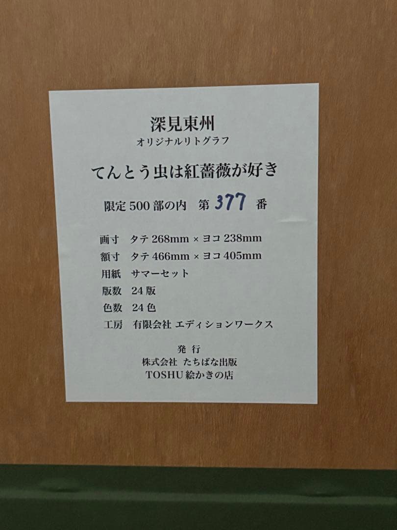 深見東州 てんとう虫は紅薔薇が好き