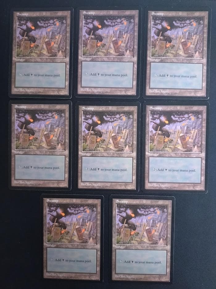 MTG APACランド 沼/Swamp APAC2 16枚セット