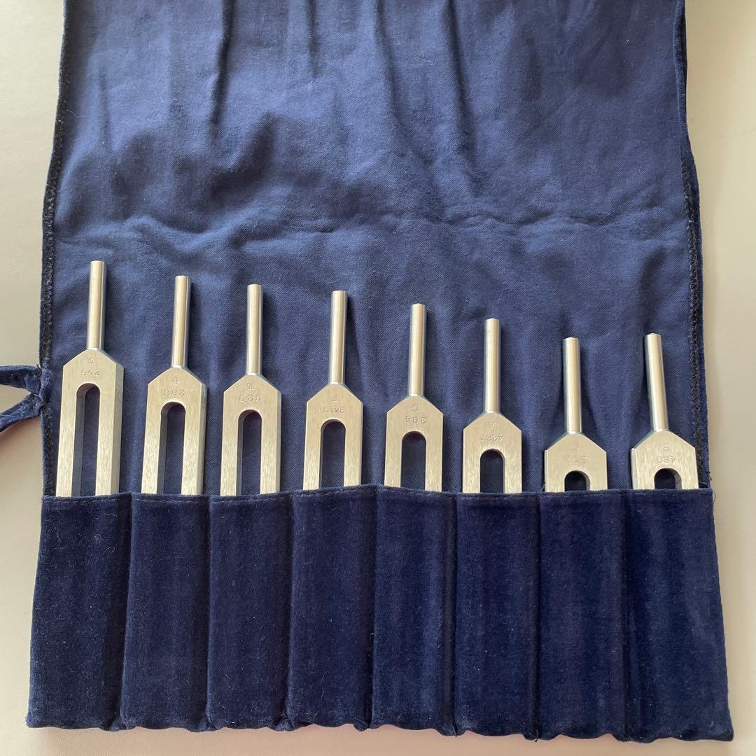 Biosonics ヒーリング音叉　８本セット