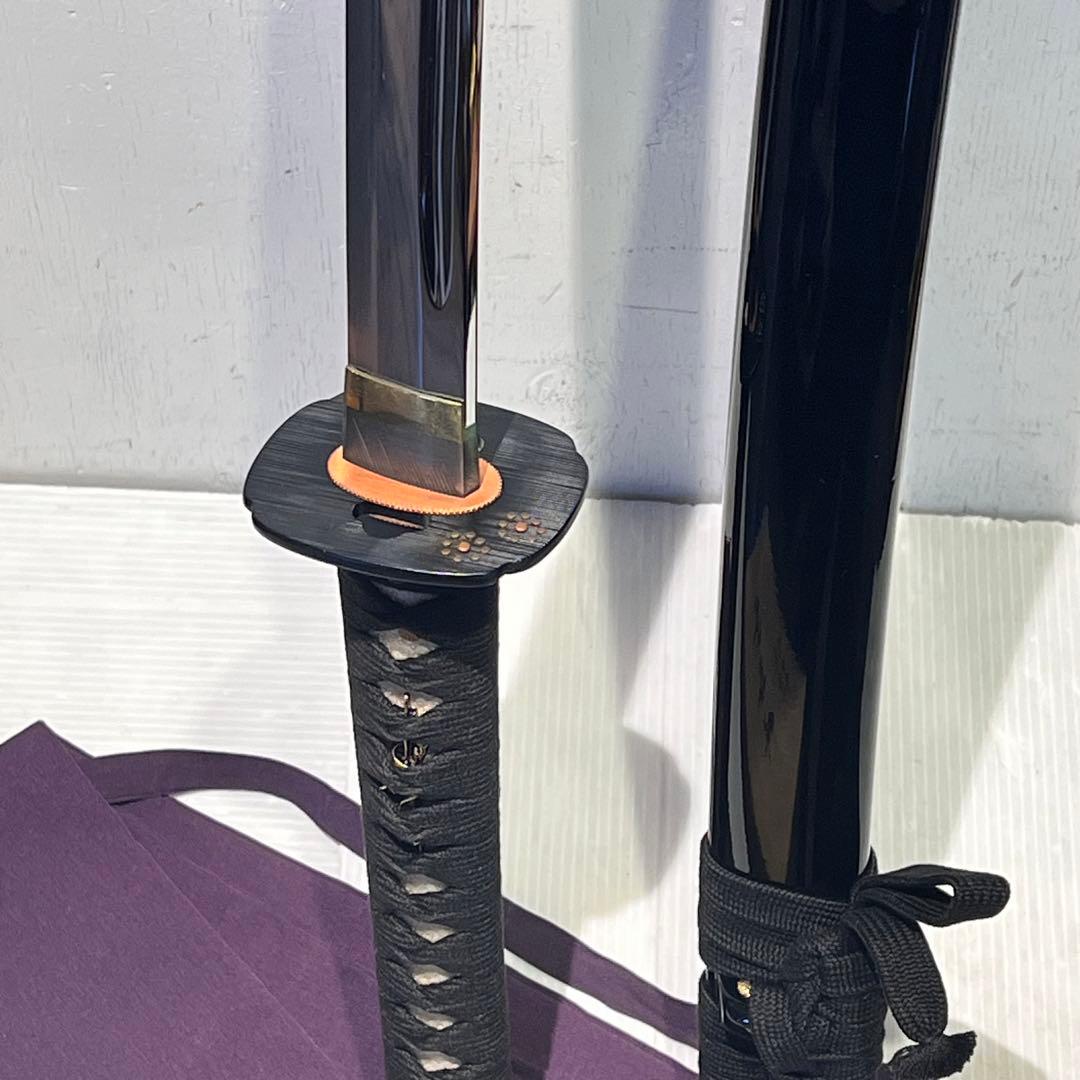 【 模造刀 / 長刀 】刀 アンティーク　梵字 刀 鞘 侍 置物