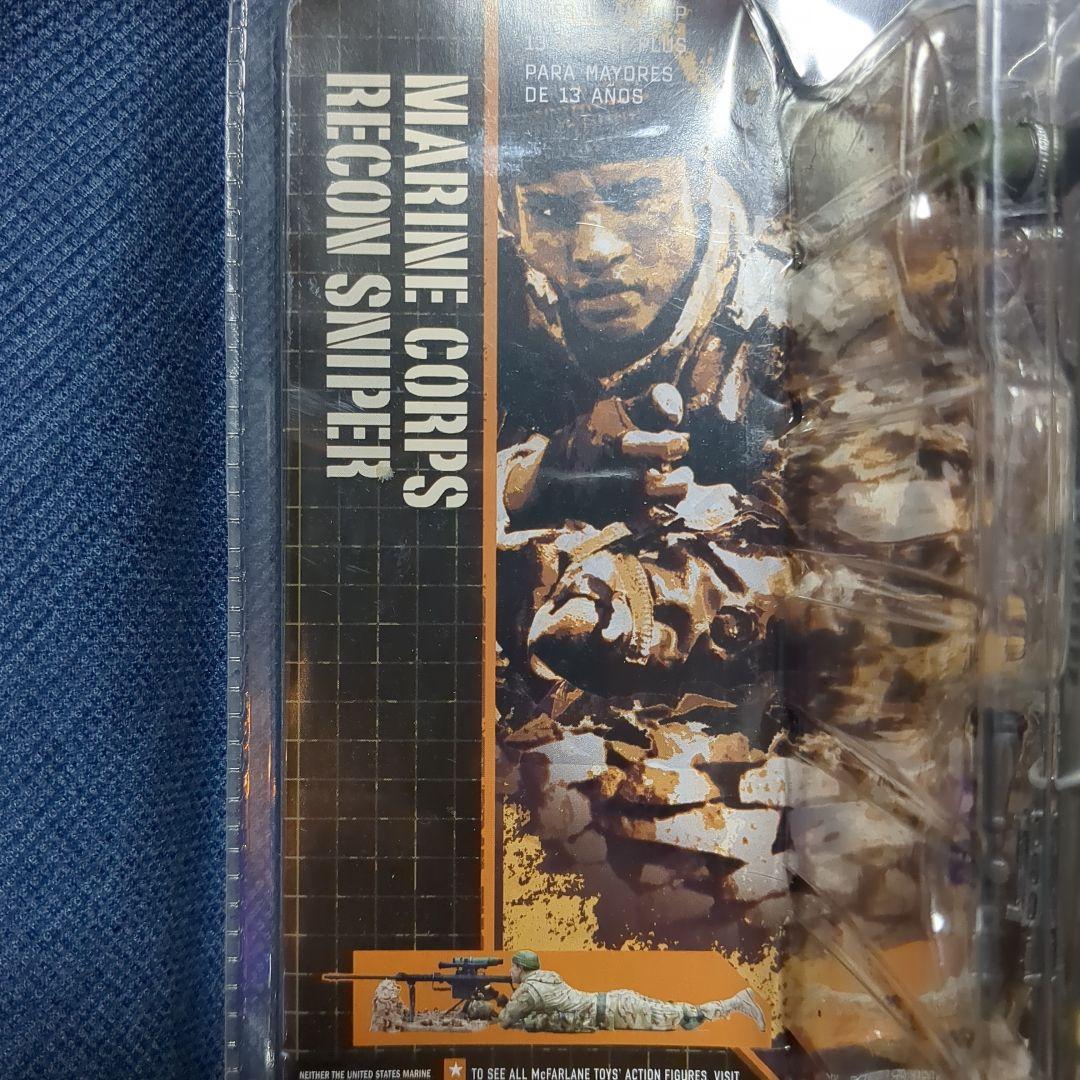 アメリカ軍 海兵隊 武装偵察隊 狙撃兵 マクファーレン ミリタリーフィギュア