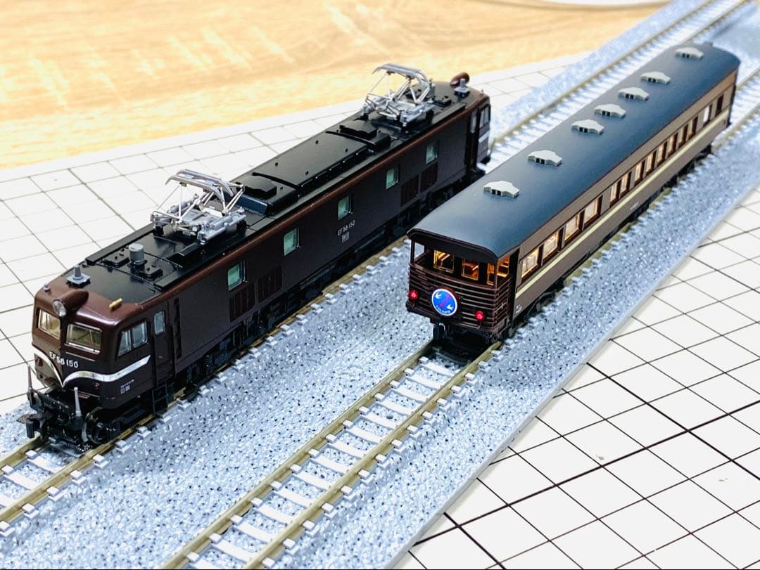 KATO EF58 150 + マイテ49（Assy組）2両セット