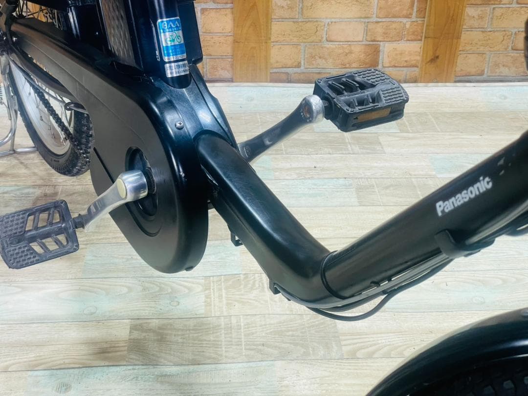 超人気ブラック系 パナソニック 子供乗せ電動アシスト自転車 H3340
