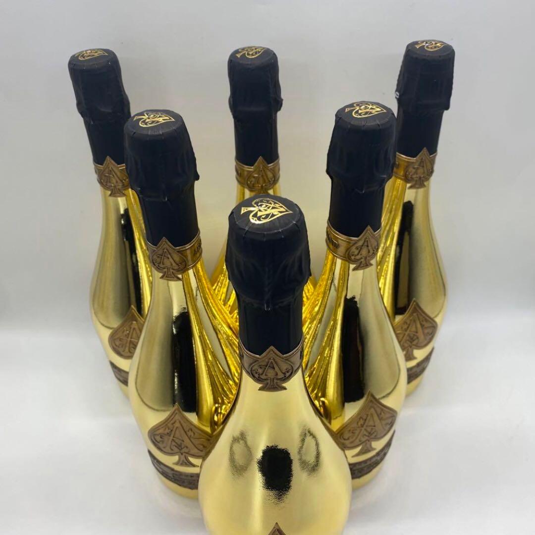 アルマンド ブリニャック ゴールド 750ml 【ダミーボトル】６本セット