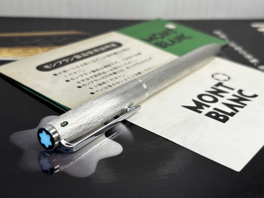 ⭐️価値の有る総銀製価値の高いNo106-O-mat4カラーマルチペン⭐️モンブラン