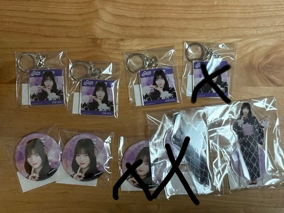 CUTIE STREET LARMEコラボ浴衣すきくじ　真鍋凪咲セット