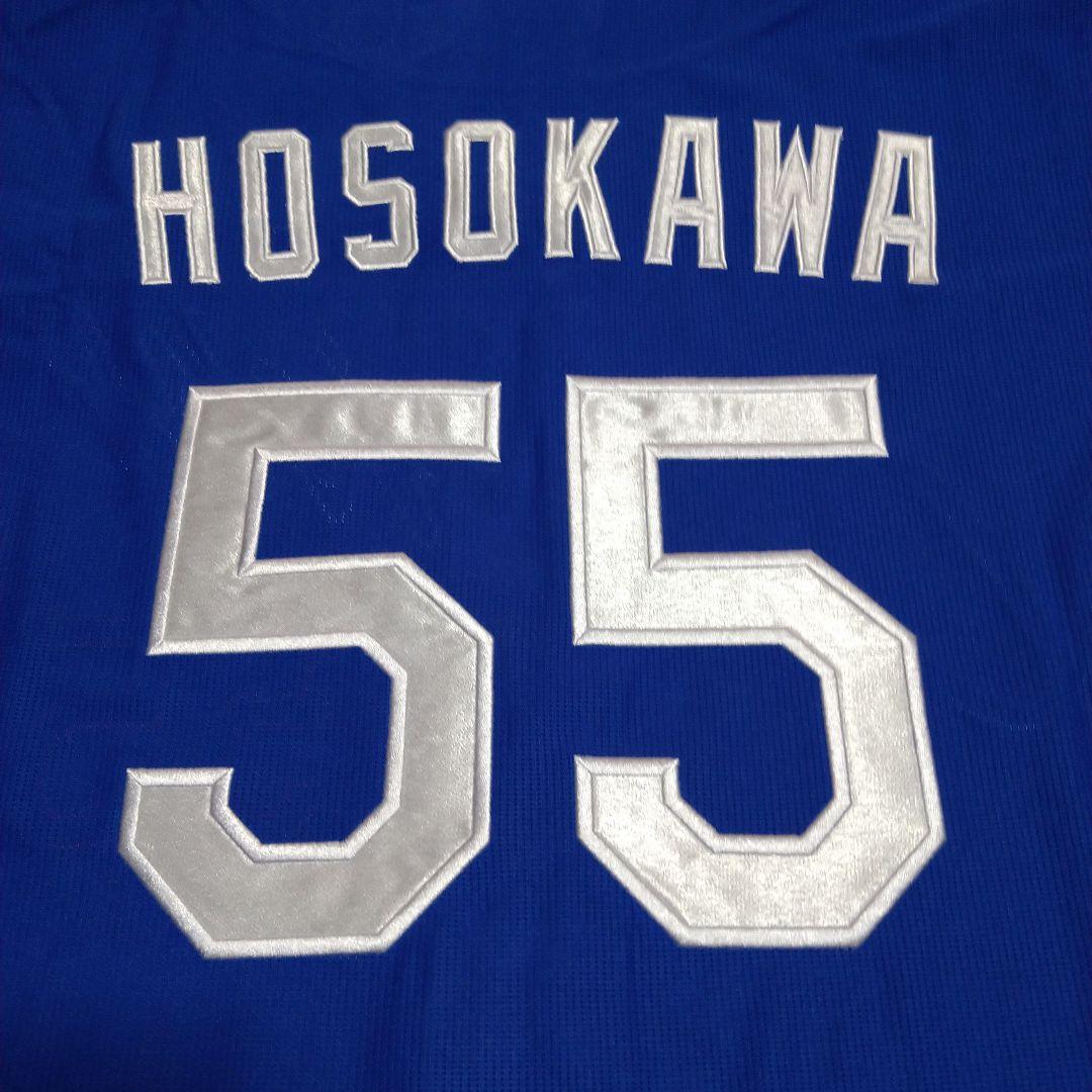 中日ドラゴンズ　細川成也選手　ミズノ社製レプリカユニホーム ビジター　サイズO