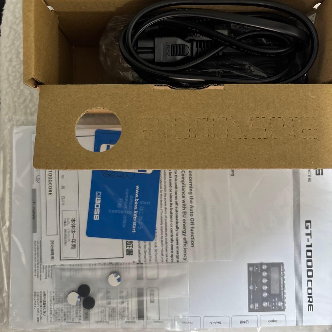 BOSS GT-1000CORE ＋オヤイデダブラーケーブル