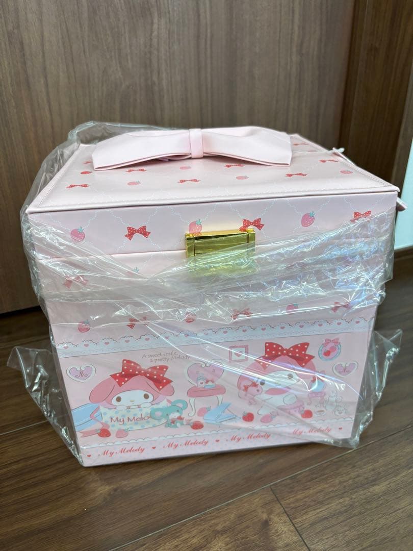 マイメロディ　コスメボックス　美品　ジュエリーボックス