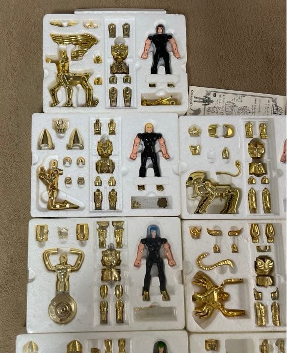 聖闘士星矢 聖衣体系 ゴールドクロス 10体 ゴールドセイント