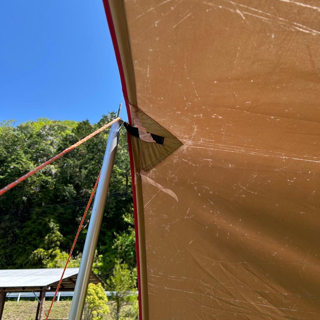  peak スノーピーク レクタタープ ポール、ロープ付き