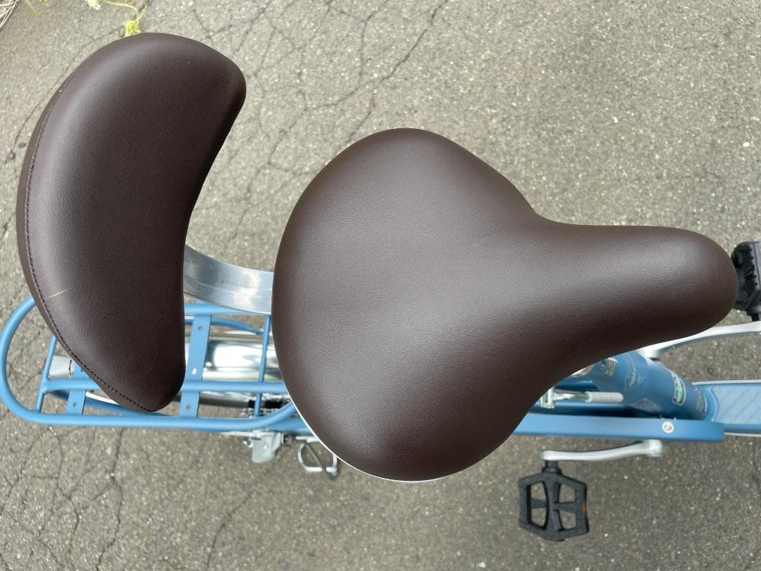 シティサイクル サギサカ こげーる ノラッセ 20型 3段変速　マットブルー)