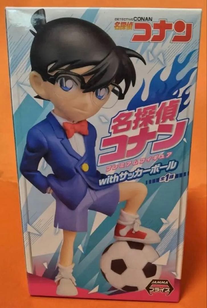 名探偵コナン フィギュアwith サッカーボール