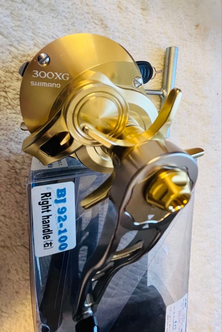 22 オシアコンクエスト 300XG リブレ替スプール付 BJ92-100 美品