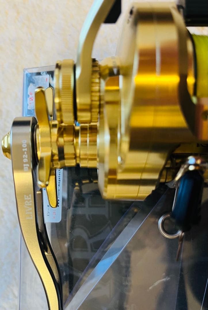 22 オシアコンクエスト 300XG リブレ替スプール付 BJ92-100 美品