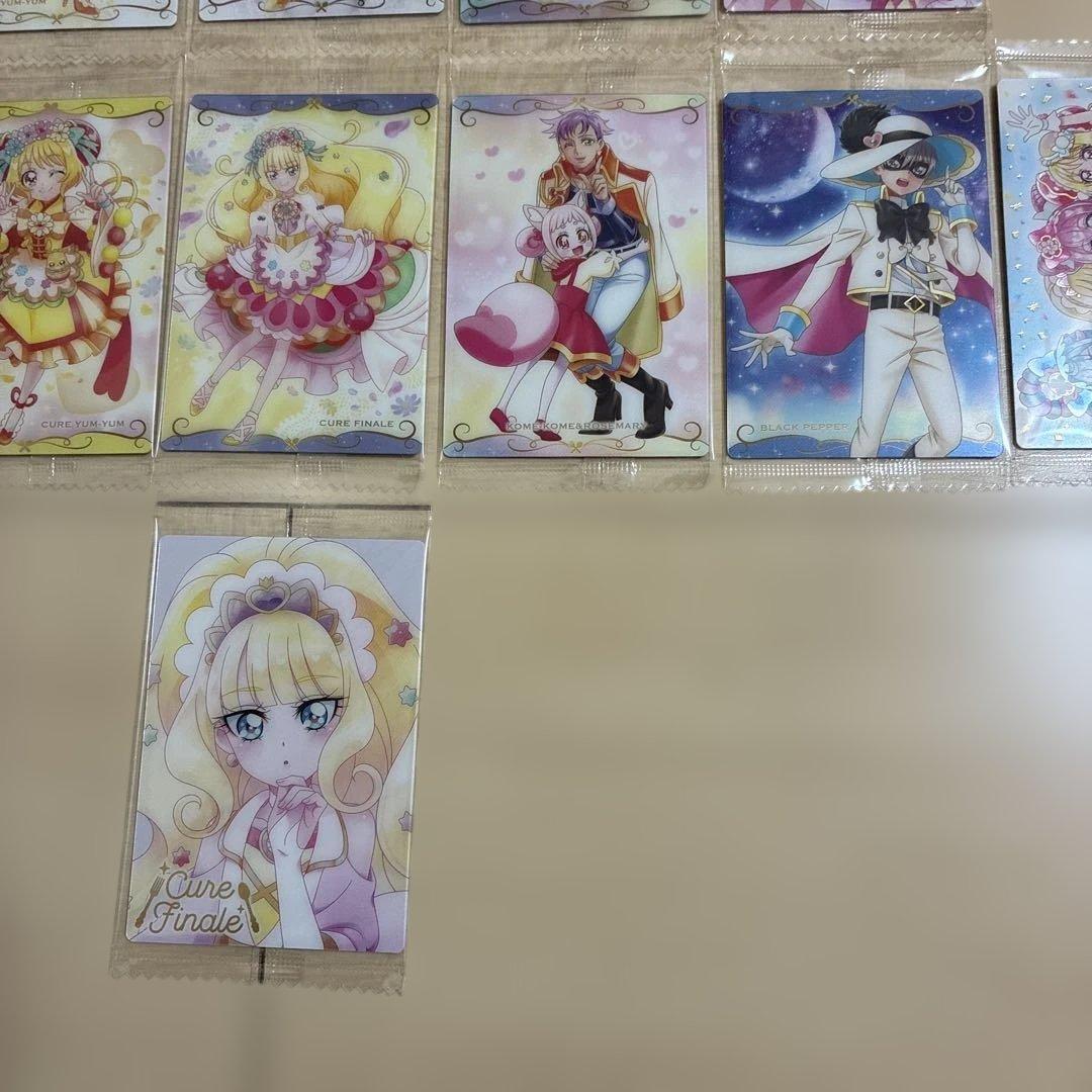 新品未開封 デリシャスパーティプリキュア ウエハース カード 22枚セット