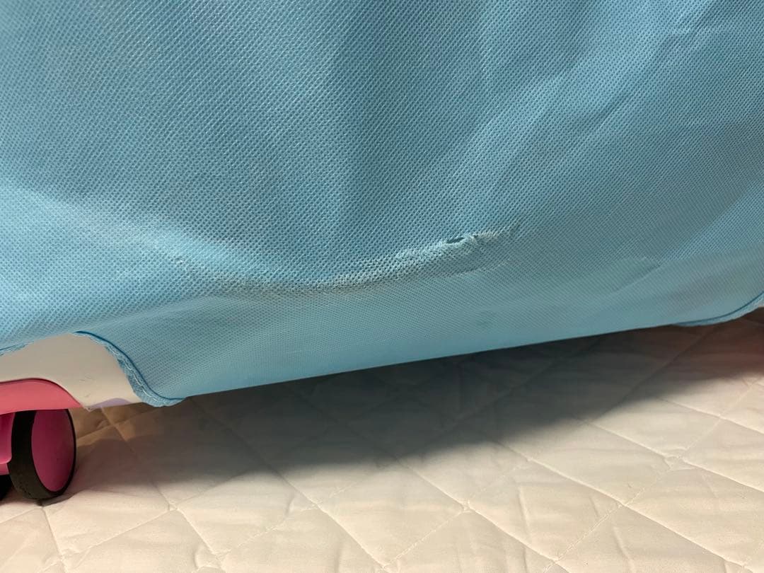 NORICCO ノリッコ 子供が乗れる キャリーケース TSAロック リボン柄♪