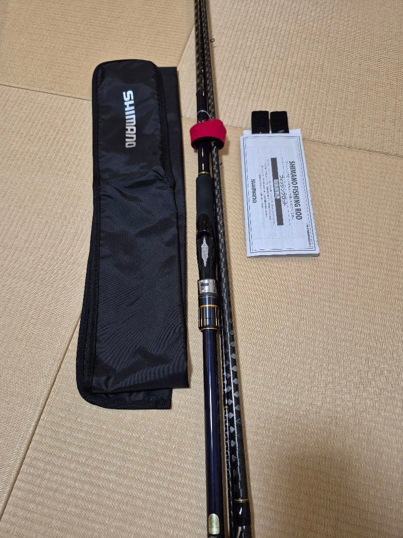 使用1回のみ　シマノ　22　ネッサbb s108m+　サーフロッド